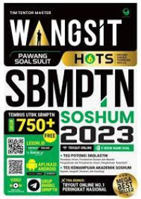 Image of WANGSIT PAWANG SOAL SULIT HOST SBMPTN SOSHUM 2023
