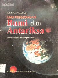 Image of Ilmu pengetahuan bumi dan antariksa
