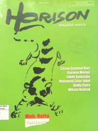 Image of Horison : majalah sastra