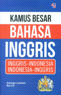 Image of KAMUS BESAR BAHASA INGGRIS INDONESIA